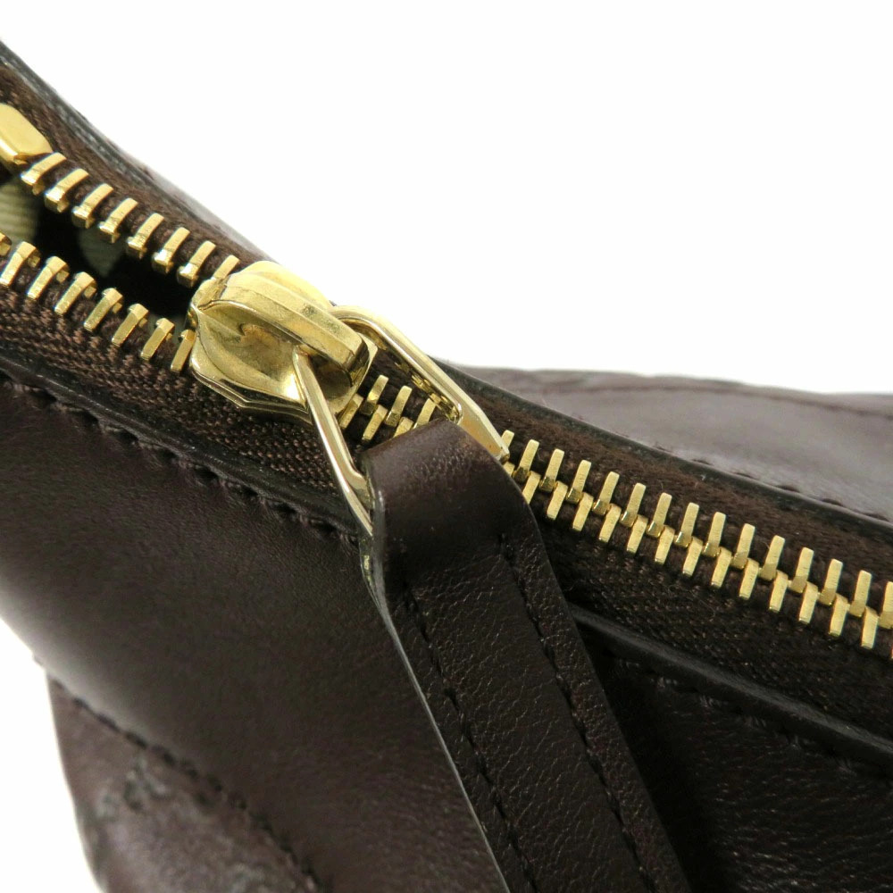 GUCCI Tote Bag Guccissima Leather Handbag Brown - Picture 6 of 6